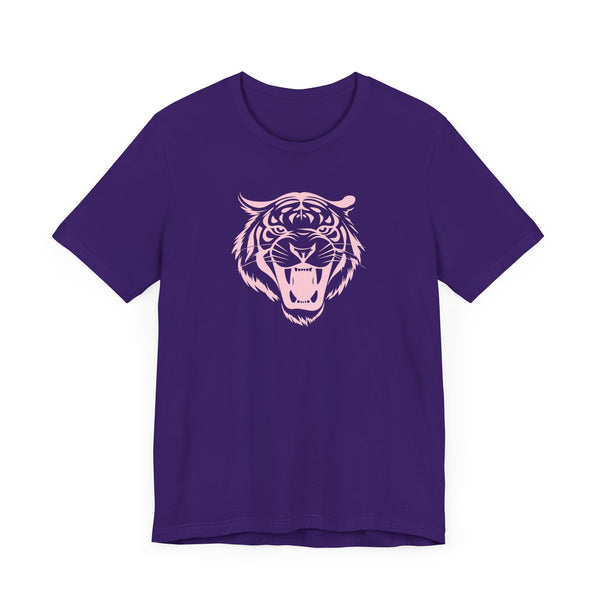 Fugitive Patel Pink Tiger Graphic Tee for Casual Style