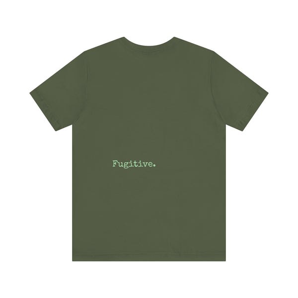 FUGITIVE TEES | CELADON GREEN SPACE SHIP SHIRT
