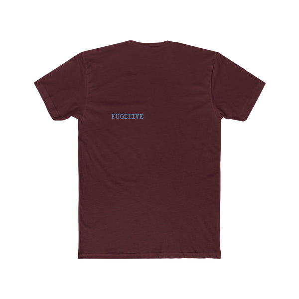 Fugitive Neon Pink Free Mind Skull Graphic Tee - Unisex Cotton Crew Shirt