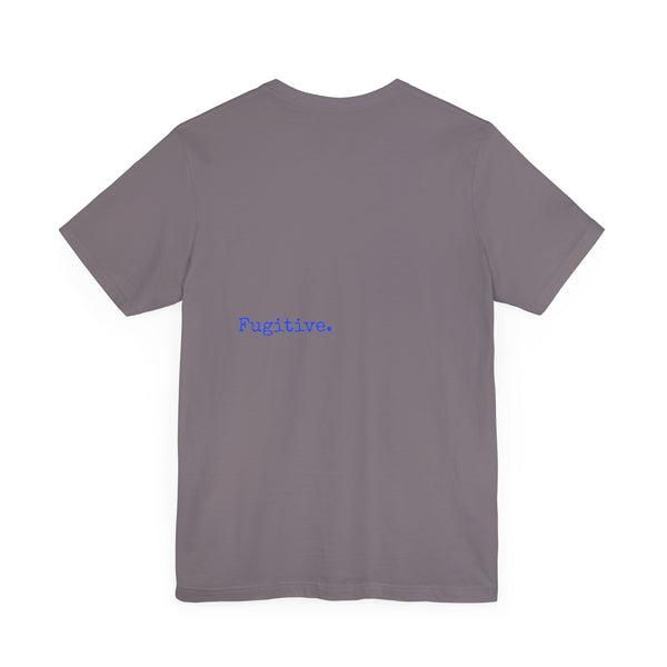 FUGITIVE TEES - NEON BLUE MINI SKULL TEE
