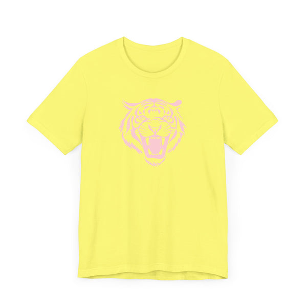 Fugitive Patel Pink Tiger Graphic Tee for Casual Style