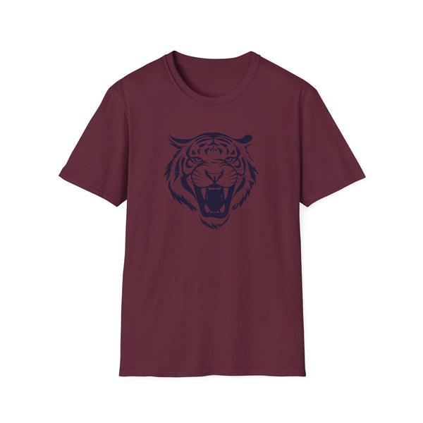 Unisex Navy Blue Tiger Graphic T-Shirt