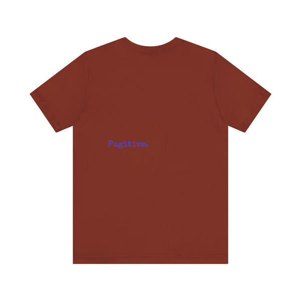 FUGITIVE TEES - NEON BLUE MINI SKULL TEE