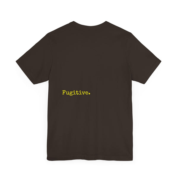 Neon Yellow Skull Graphic Unisex Short Sleeve Tee - Fugitive Design