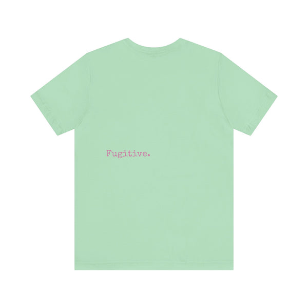 Pastel Pink Fugitive Tiger Unisex Tee - Bold Graphic T-Shirt for Statement Style
