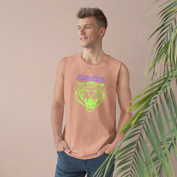 Disobedient Tiger Graphic Unisex Tank Top - Perfect for Summer Adventures