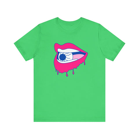 Trippy Psychedelic Graphic Tee - Eye Catching Design Fugitive Tees Statement Tee