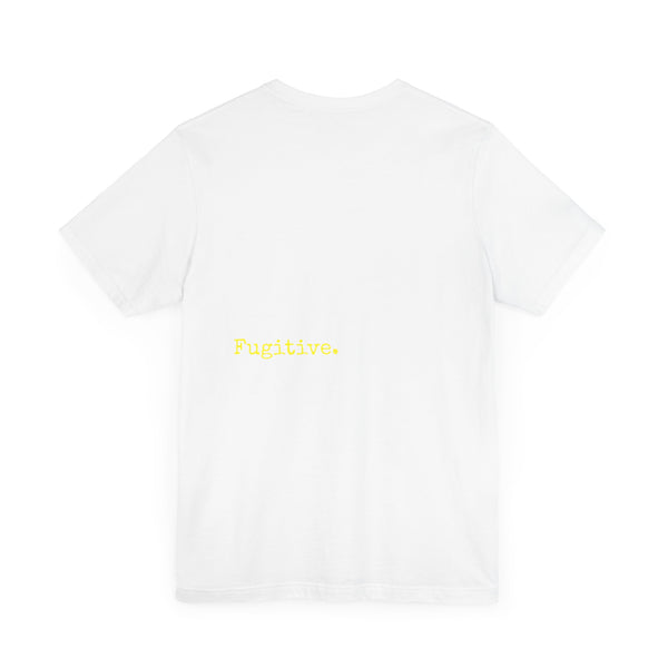 Neon Yellow Skull Graphic Unisex Short Sleeve Tee - Fugitive Design