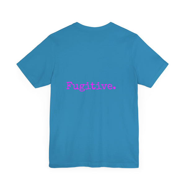 FUGITIVE TEES | NEON PINK MINI SKULL TEE