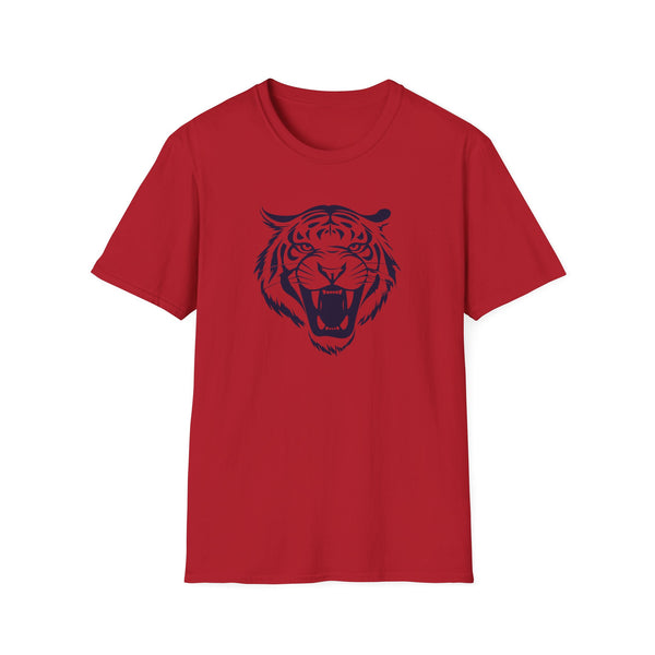 Unisex Navy Blue Tiger Graphic T-Shirt
