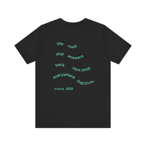 Fugitive Tees - Aqua Wild Horse Shirt