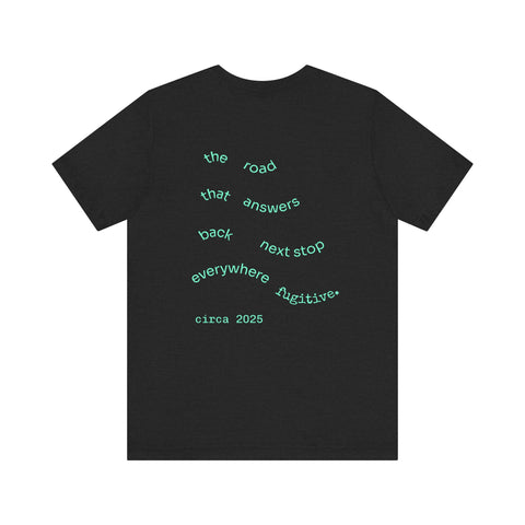 Fugitive Tees - Aqua Wild Horse Shirt
