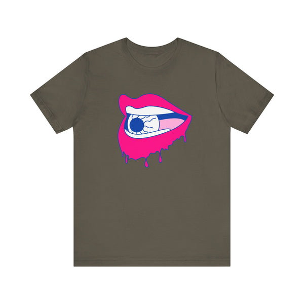 FUGITIVE TEES - Dripping Lip + Eyeball Tee