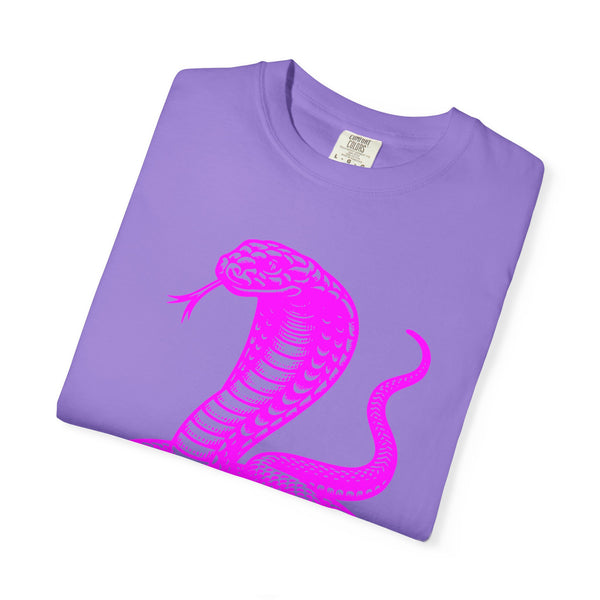 Fugitive Neon Magenta Cobra Graphic Unisex T-Shirt