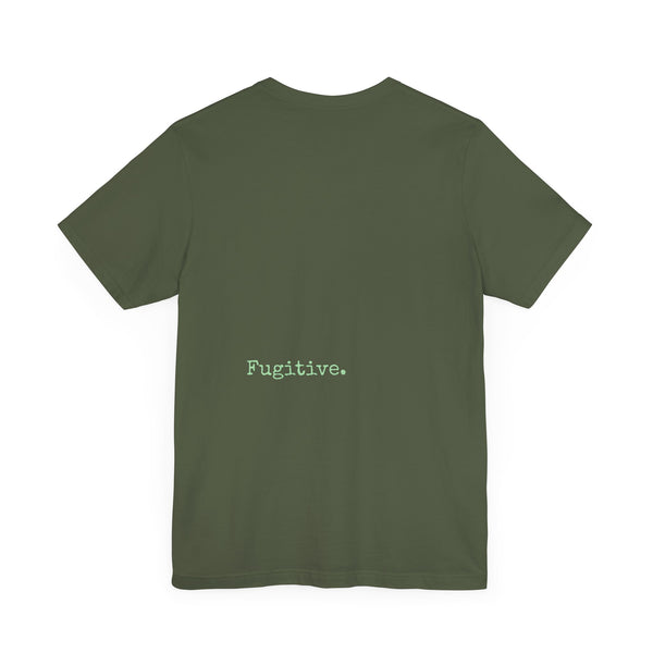 FUGITIVE TEES | CELADON GREEN SPACE SHIP SHIRT
