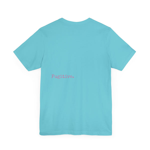 Pastel Pink Fugitive Tiger Unisex Tee - Bold Graphic T-Shirt for Statement Style