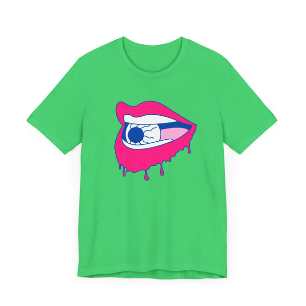 FUGITIVE TEES - Dripping Lip + Eyeball Tee