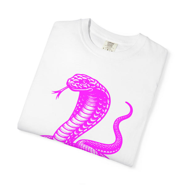 Fugitive Neon Magenta Cobra Graphic Unisex T-Shirt
