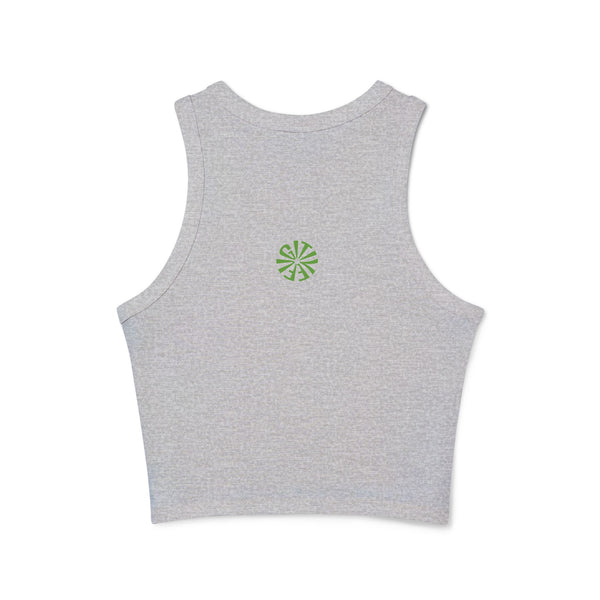 Trendy Women's Racer Tank Top - 'Don't Tread on My Weird'