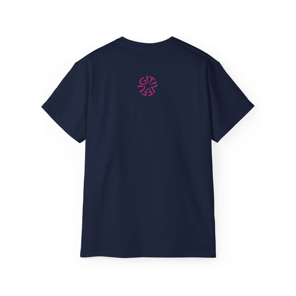 Neon Pink Live Free Tiger Graphic Tee - Unisex Ultra Cotton T-Shirt