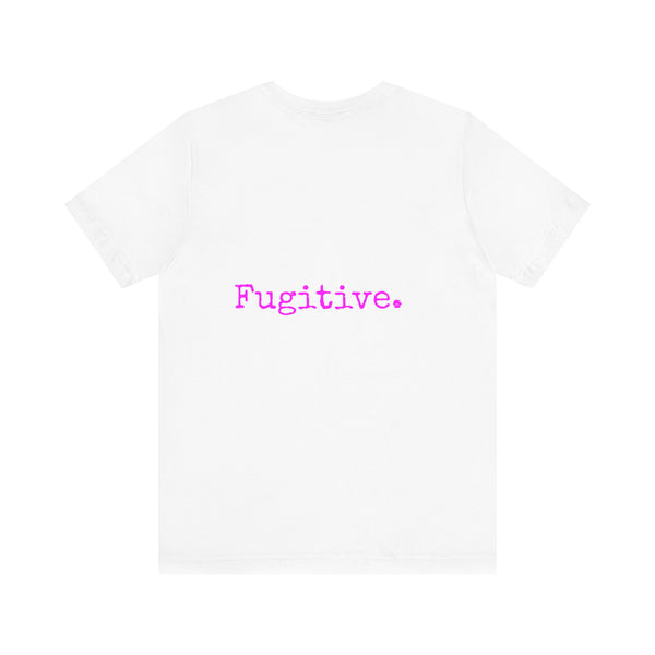 FUGITIVE TEES | NEON PINK MINI SKULL TEE