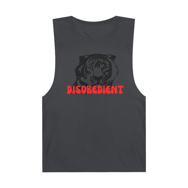 Unisex Disobedient Tiger Tank Top - Bold Graphic Sleeveless Tee for Casual Style