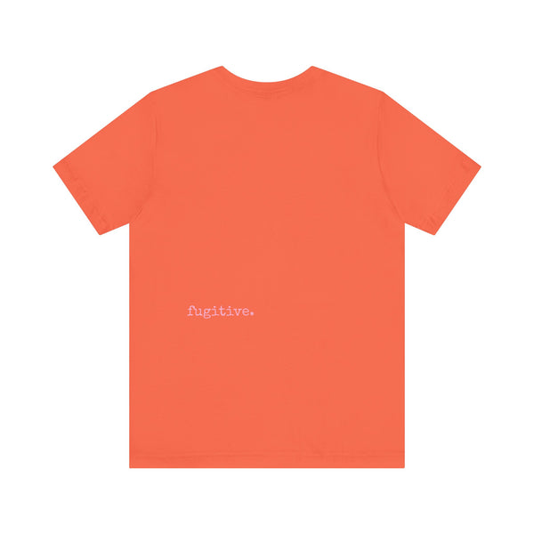 Fugitive Tees - Pink Big Foot Power Stance Front Print Graphic Tee