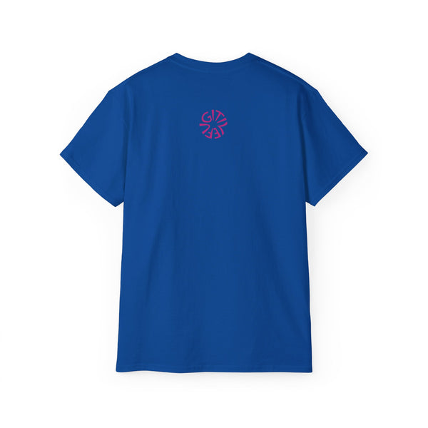 Neon Pink Live Free Tiger Graphic Tee - Unisex Ultra Cotton T-Shirt
