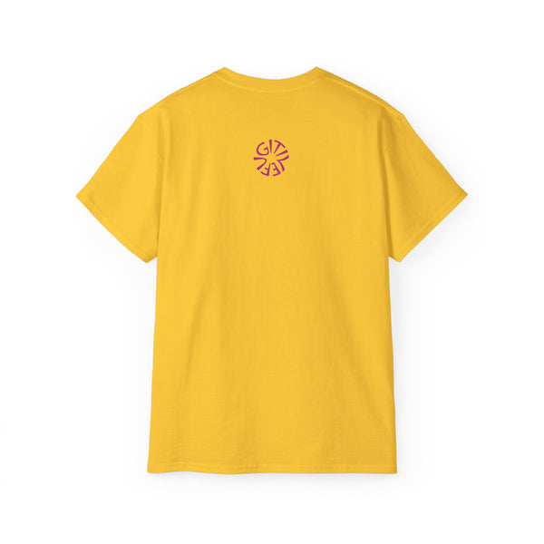 Neon Pink Live Free Tiger Graphic Tee - Unisex Ultra Cotton T-Shirt