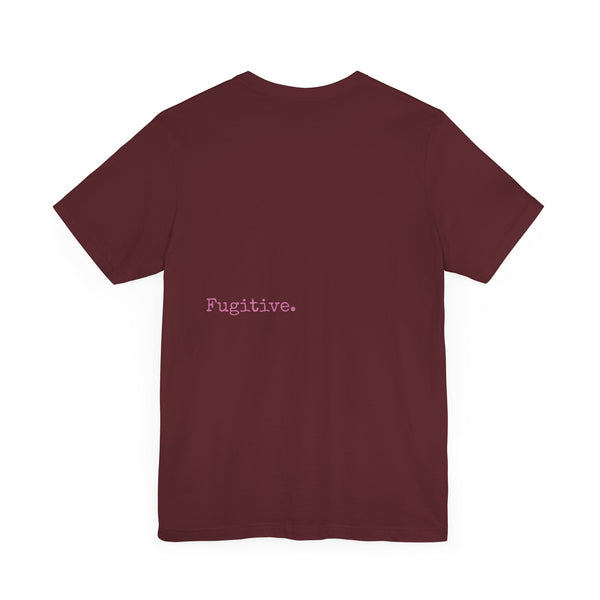 Pastel Pink Fugitive Tiger Unisex Tee - Bold Graphic T-Shirt for Statement Style