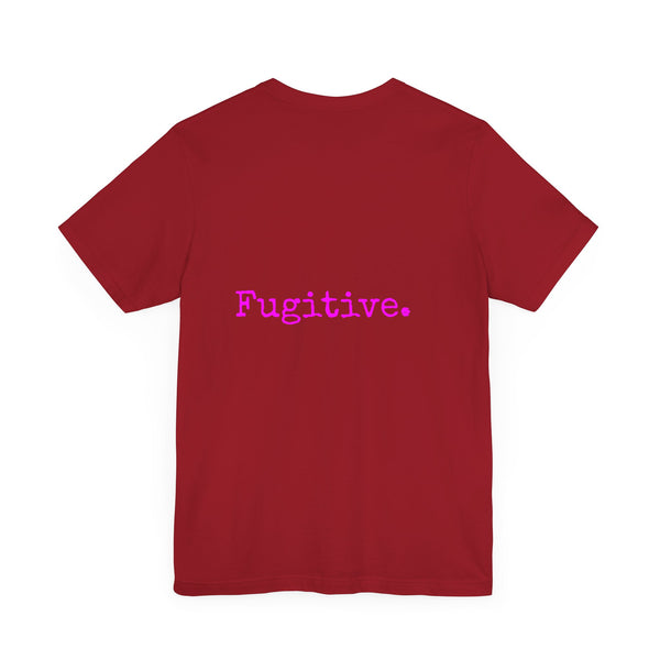 FUGITIVE TEES | NEON PINK MINI SKULL TEE