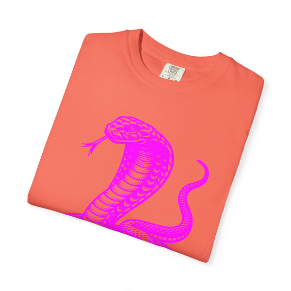 Fugitive Neon Magenta Cobra Graphic Unisex T-Shirt