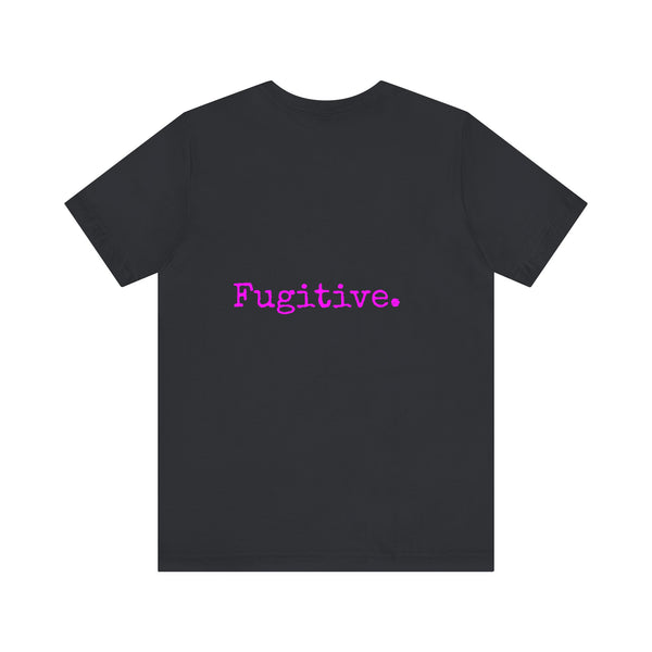 FUGITIVE TEES | NEON PINK MINI SKULL TEE