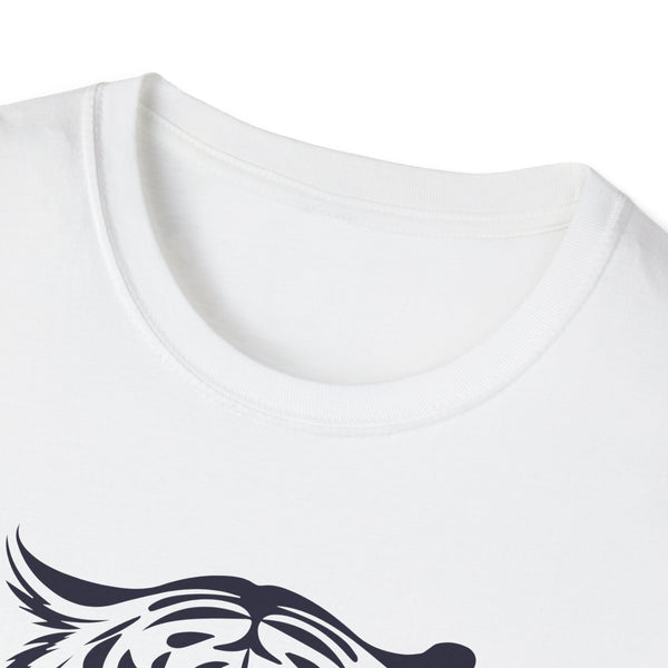 Unisex Navy Blue Tiger Graphic T-Shirt