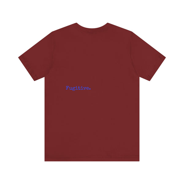 FUGITIVE TEES - NEON BLUE MINI SKULL TEE