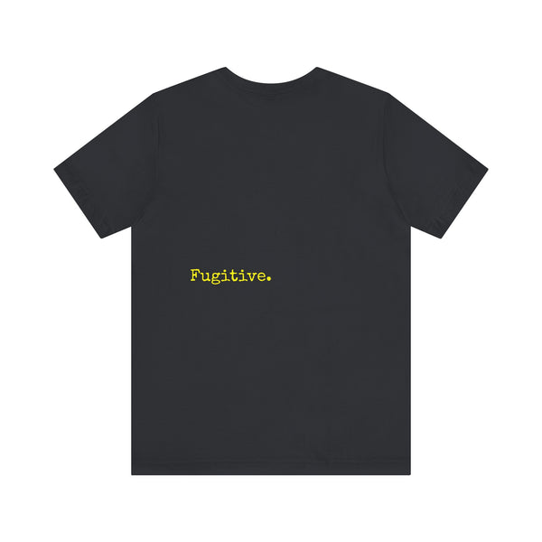 Neon Yellow Skull Graphic Unisex Short Sleeve Tee - Fugitive Design