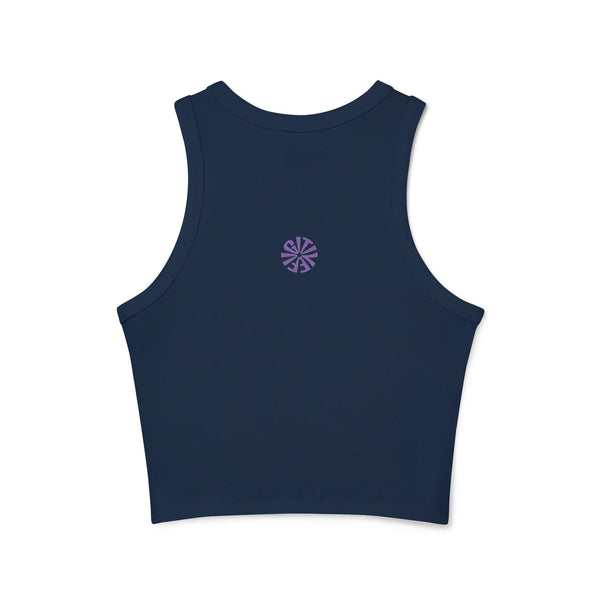 Disobedient Tiger Women's Micro Rib Tank Top - Trendy Summer Apparel
