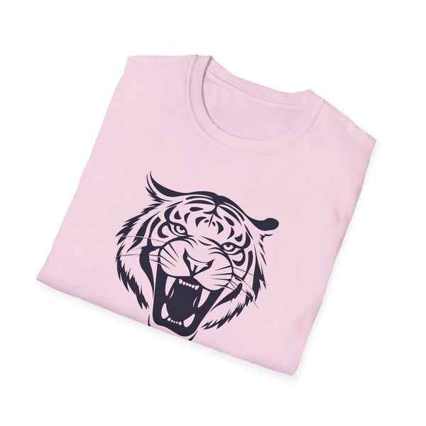 Unisex Navy Blue Tiger Graphic T-Shirt