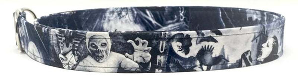 horror movie-mummy-belt-olivergreen-d ring belt