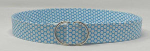 Cotton-Turquoise-D-ring-belt