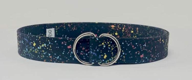 Black paint splatter belt Black paint splatter belt by oliver green