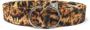 Tiger print belt by oliver green