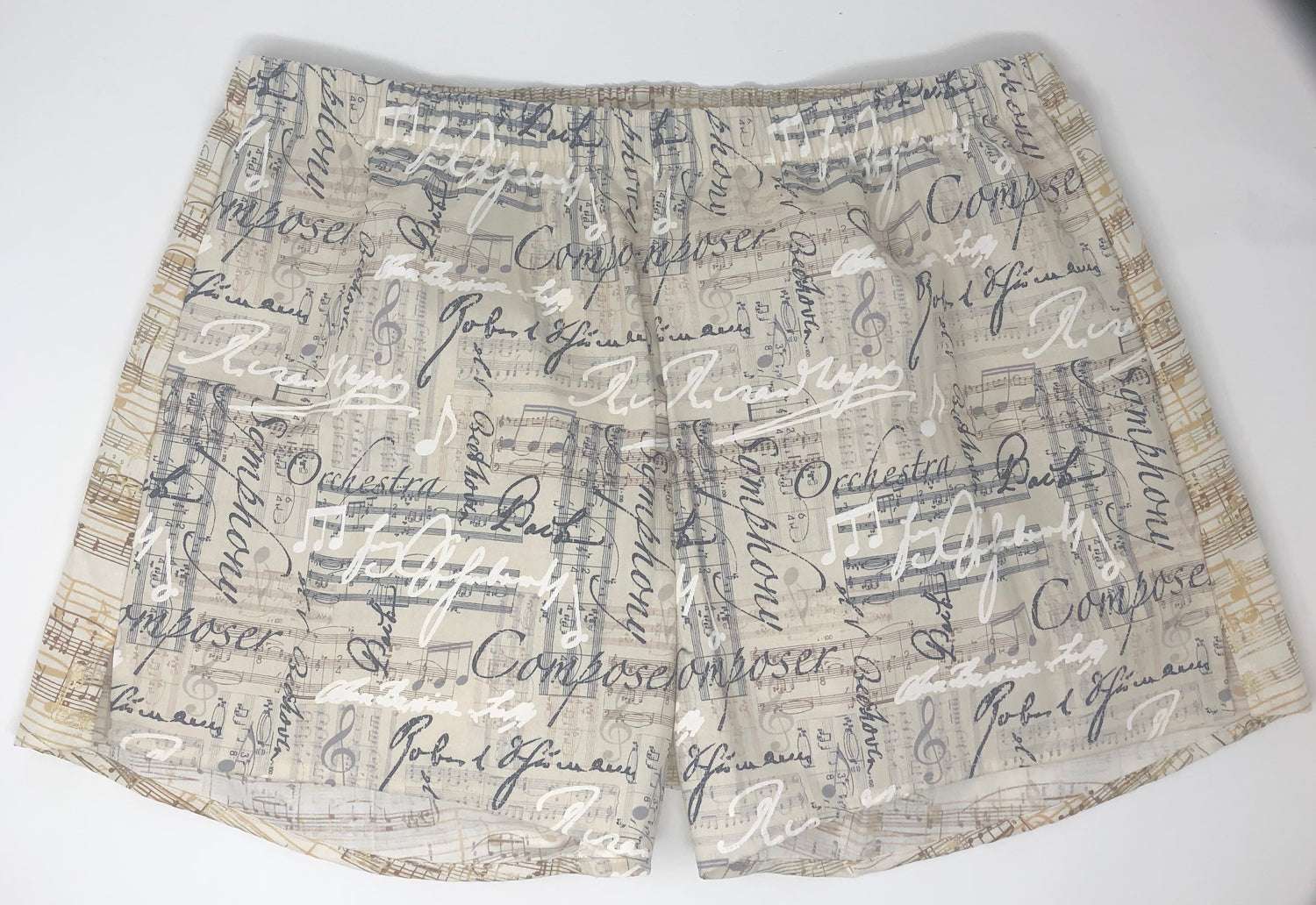 What a unique and thoughtful gift for the musician you love or the classical music lover in your life! These lightweight shorts are great for hot beach days, boat daBoxersOliver Green