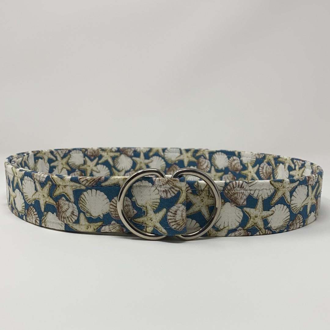 Seashell d-ring belt by oliver green